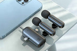 Darrahopens Audio & Video > Musical Instrument & Accessories > Audio Players & Recorders 2.4G Wireless Lavalier Microphones for iPhone Android USB-C Lightning Plug Play