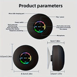 Darrahopens Audio & Video > Musical Instrument & Accessories > Audio Players & Recorders **"Dual-Form Portable Music Cube"** Magnetic/Wireless Grip, Touch Control & Call Function, Splash-Resistant & Compact, Mini Body with Powerful Sound, Unlocking Full-Scene Music Freedom for Home and Outdoor Use.（Black)）