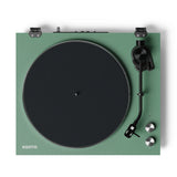Darrahopens Audio & Video > Musical Instrument & Accessories > Audio Players & Recorders Kanto OBI3 Turntable - Matte Green with Kanto ORA 100W Powered Speakers - Black Bundle
