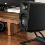 Darrahopens Audio & Video > Musical Instrument & Accessories > Audio Players & Recorders Kanto OBI3 Turntable - Matte Green with Kanto ORA 100W Powered Speakers - Black Bundle