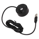 Darrahopens Audio & Video > Musical Instrument & Accessories > Audio Players & Recorders Mist Maker USB Colorful LED Lights 5V Ultra Sound Fountain Atomizer for Pond Rockery Fish Tank Sink Black In Australia - Darrahopens