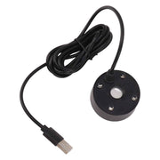 Darrahopens Audio & Video > Musical Instrument & Accessories > Audio Players & Recorders Mist Maker USB Colorful LED Lights 5V Ultra Sound Fountain Atomizer for Pond Rockery Fish Tank Sink Black In Australia - Darrahopens