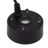 Darrahopens Audio & Video > Musical Instrument & Accessories > Audio Players & Recorders Mist Maker USB Colorful LED Lights 5V Ultra Sound Fountain Atomizer for Pond Rockery Fish Tank Sink Black In Australia - Darrahopens