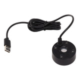Darrahopens Audio & Video > Musical Instrument & Accessories > Audio Players & Recorders Mist Maker USB Colorful LED Lights 5V Ultra Sound Fountain Atomizer for Pond Rockery Fish Tank Sink Black In Australia - Darrahopens