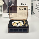 Darrahopens Audio & Video > Musical Instrument & Accessories > Audio Players & Recorders Retro CD Music Player with Bluetooth and FM Radio Multifunctional Home Audio System Brown