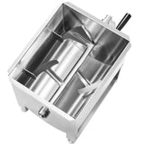 Darrahopens Audio & Video > Musical Instrument & Accessories > Audio Players & Recorders VEVOR Manual Meat Mixer, 60L Fixed Tank Meat Processing Equipment(Mixing Max 60LBS for Meat), Stainless Steel Meat Mixer, Sausage Mixer Machine with Lid Handle Gear Reducer, Ground Beef Hand Mixer
