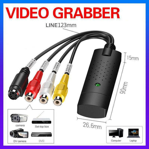 Darrahopens Audio & Video > Musical Instrument & Accessories > Audio Players & Recorders Video Grabber Capture Usb Card Convert Vcr Vhs To Digital Dvd For Windows 10 Au