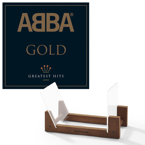 Darrahopens Audio & Video > Musical Instrument & Accessories > CDs & Vinyl Abba Gold - Double Vinyl Album & Crosley Record Storage Display Stand