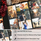 Darrahopens Audio & Video > Musical Instrument & Accessories > CDs & Vinyl Extra Large 600-Pocket Leather Photo Album - Red