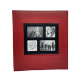 Darrahopens Audio & Video > Musical Instrument & Accessories > CDs & Vinyl Extra Large 600-Pocket Leather Photo Album - Red