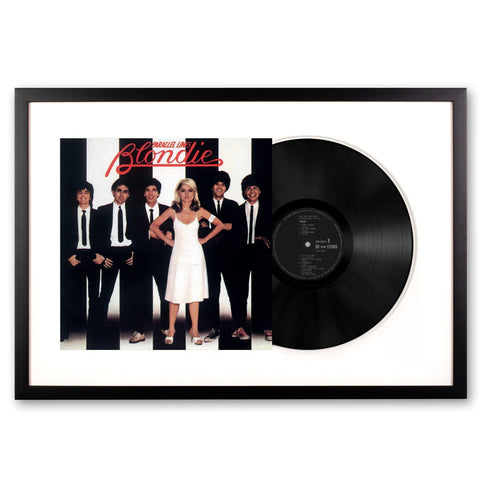Darrahopens Audio & Video > Musical Instrument & Accessories > CDs & Vinyl Framed Blondie - Parallel Lines - Vinyl Album Art