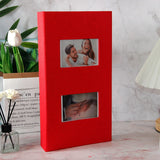 Darrahopens Audio & Video > Musical Instrument & Accessories > CDs & Vinyl Photo album with luxurious cover Assorted colours Large 300 PCs 6 Inch - Beige