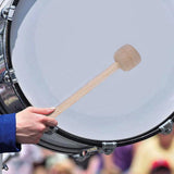 Darrahopens Audio & Video > Musical Instrument & Accessories > Drums 2pcs Felt Drumsticks Gong Mallets Soft Hammer Drum Accessories Percussion Tools