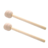 Darrahopens Audio & Video > Musical Instrument & Accessories > Drums 2pcs Felt Drumsticks Gong Mallets Soft Hammer Drum Accessories Percussion Tools