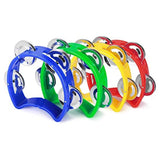 Darrahopens Audio & Video > Musical Instrument & Accessories > Drums 4x Hand shaker half tambourine
