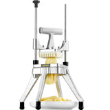 Darrahopens Audio & Video > Musical Instrument & Accessories > Drums VEVOR Commercial Vegetable Fruit Chopper 1/4" Blade Heavy Duty Professional Food Dicer Kattex French Fry Cutter Onion Slicer Stainless Steel for Tomato Peppers Potato Mushroom