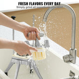 Darrahopens Audio & Video > Musical Instrument & Accessories > Drums VEVOR Commercial Vegetable Fruit Chopper 1/4" Blade Heavy Duty Professional Food Dicer Kattex French Fry Cutter Onion Slicer Stainless Steel for Tomato Peppers Potato Mushroom
