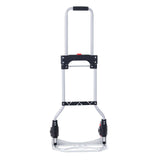 Darrahopens Audio & Video > Musical Instrument & Accessories > Drums VEVOR Folding Hand Truck, 80 kg Load Capacity, Aluminum Portable Cart, Convertible Hand Truck and Dolly with Telescoping Handle and Rubber Wheels, Ultra Lightweight Super Strong for Moving Warehouse