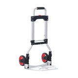 Darrahopens Audio & Video > Musical Instrument & Accessories > Drums VEVOR Folding Hand Truck, 80 kg Load Capacity, Aluminum Portable Cart, Convertible Hand Truck and Dolly with Telescoping Handle and Rubber Wheels, Ultra Lightweight Super Strong for Moving Warehouse