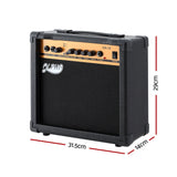 Darrahopens Audio & Video > Musical Instrument & Accessories > Guitars Alpha 20W Guitar Amplifier Portable Practice Amp Overdrive 3-Band EQ Black