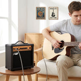 Darrahopens Audio & Video > Musical Instrument & Accessories > Guitars Alpha 20W Guitar Amplifier Portable Practice Amp Overdrive 3-Band EQ Black