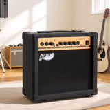 Darrahopens Audio & Video > Musical Instrument & Accessories > Guitars Alpha 20W Guitar Amplifier Portable Practice Amp Overdrive 3-Band EQ Black