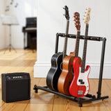 Darrahopens Audio & Video > Musical Instrument & Accessories > Guitars Alpha 5 Space Folding Guitar Stand Rack Holder Display