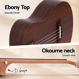Darrahopens Audio & Video > Musical Instrument & Accessories > Guitars Alpha Ukulele 30 Inch with EQ 18 Frets