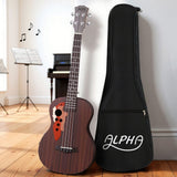 Darrahopens Audio & Video > Musical Instrument & Accessories > Guitars Alpha Ukulele 30 Inch with EQ 18 Frets