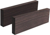 Darrahopens Audio & Video > Musical Instrument & Accessories > Guitars Ebony Wood Blanks 2 pcs High Gloss Fade-Resistant for DIY Musical Instrument Making