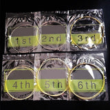 Darrahopens Audio & Video > Musical Instrument & Accessories > Guitars Guitar Strings - 6 Strings - Rust Resistant and Durable - Clear Tone - Folk Guitar Strings - Folk Guitar Steel Strings (Copper Strings)