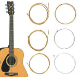 Darrahopens Audio & Video > Musical Instrument & Accessories > Guitars Guitar Strings - 6 Strings - Rust Resistant and Durable - Clear Tone - Folk Guitar Strings - Folk Guitar Steel Strings (Copper Strings)