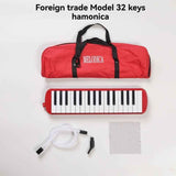 Darrahopens Audio & Video > Musical Instrument & Accessories > Musical Keyboards 32-key melodica, 37-key melodica, student melodica, beginner melodica, musical instrument, music education, portable instrument, Australian students, classroom music - Blue - Size 32 In Australia - Darrahopens