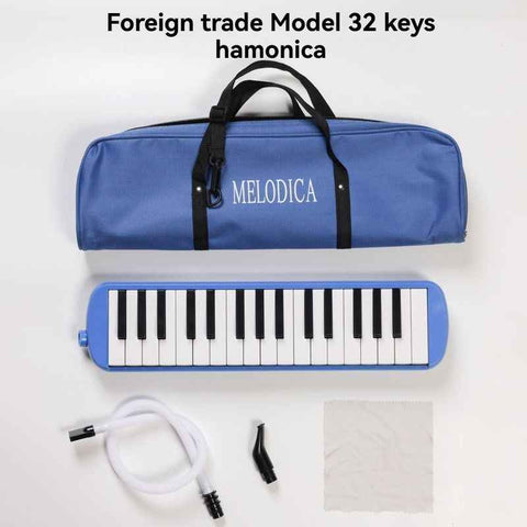 Darrahopens Audio & Video > Musical Instrument & Accessories > Musical Keyboards 32-key melodica, 37-key melodica, student melodica, beginner melodica, musical instrument, music education, portable instrument, Australian students, classroom music - Blue - Size 32 In Australia - Darrahopens