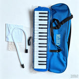 Darrahopens Audio & Video > Musical Instrument & Accessories > Musical Keyboards 32-key melodica, 37-key melodica, student melodica, beginner melodica, musical instrument, music education, portable instrument, Australian students, classroom music - Blue - Size 32 In Australia - Darrahopens