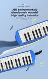 Darrahopens Audio & Video > Musical Instrument & Accessories > Musical Keyboards 37-key mouth blown pipe, classroom musical instrument, blowing nozzle, base support, drainage function, Australian music education, classroom pipe with drainage, easy play wind instrument - Green - Size 37 In Australia - Darrahopens