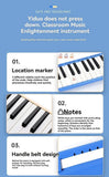 Darrahopens Audio & Video > Musical Instrument & Accessories > Musical Keyboards 37-key mouth blown pipe, classroom musical instrument, blowing nozzle, base support, drainage function, Australian music education, classroom pipe with drainage, easy play wind instrument - Red - Size 37 In Australia - Darrahopens