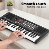 Darrahopens Audio & Video > Musical Instrument & Accessories > Musical Keyboards Alpha 37-Key Digital Piano Keyboard Electric Black