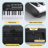 Darrahopens Audio & Video > Musical Instrument & Accessories > Musical Keyboards Alpha 37-Key Digital Piano Keyboard Electric Black