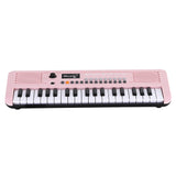Darrahopens Audio & Video > Musical Instrument & Accessories > Musical Keyboards Alpha 37-Key Digital Piano Keyboard for Kids Beginners Electronic Keyboard Piano Gift Pink