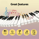 Darrahopens Audio & Video > Musical Instrument & Accessories > Musical Keyboards Alpha 37-Key Digital Piano Keyboard for Kids Beginners Electronic Keyboard Piano Gift Pink