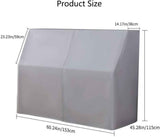 Leather Upright Piano Cover, Piano Full Cover Dustproof Waterproof, Universal Upright Piano Leather Protective Cover, Block Sunlight, Moisture, Dust - Black - Size Double seat cover+piano cover In Australia - Darrahopens