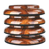 Darrahopens Audio & Video > Musical Instrument & Accessories > Musical Keyboards pcs Piano Wheel Cups for Upright Piano, Rosewood Color Piano Wheel Piano Leg Protectors with Anti-Slip