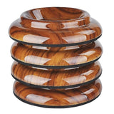 Darrahopens Audio & Video > Musical Instrument & Accessories > Musical Keyboards pcs Piano Wheel Cups for Upright Piano, Rosewood Color Piano Wheel Piano Leg Protectors with Anti-Slip