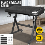 Darrahopens Audio & Video > Musical Instrument & Accessories > Musical Keyboards Portable Piano Keyboard Z Stand Heavy-Duty with Wheels Foldable Up to 93CM Heigh