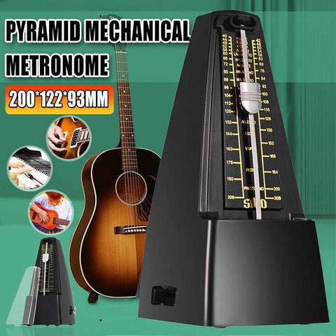 Darrahopens Audio & Video > Musical Instrument & Accessories > Musical Keyboards Universal Pyramid Mechanical Metronome For Guitar Violin Piano Bass Drum