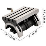 Darrahopens Audio & Video > Musical Instrument & Accessories > Musical Keyboards VEVOR 178x125mm Tilting Milling Table Angle Plates Clean Precise Milling Machine