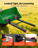 Darrahopens Audio & Video > Musical Instrument & Accessories > Musical Keyboards VEVOR Pallet Forks, 1814 kg Clamp on Pallet Forks, 149 cm Total Length Heavy-Duty Tractor Fork with Adjustable Stabilizer Bar for Tractor Attachments, Loader Bucket, and Skid Steer, Black