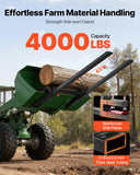 Darrahopens Audio & Video > Musical Instrument & Accessories > Musical Keyboards VEVOR Pallet Forks, 1814 kg Clamp on Pallet Forks, 149 cm Total Length Heavy-Duty Tractor Fork with Adjustable Stabilizer Bar for Tractor Attachments, Loader Bucket, and Skid Steer, Black