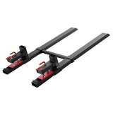 Darrahopens Audio & Video > Musical Instrument & Accessories > Musical Keyboards VEVOR Pallet Forks, 1814 kg Clamp on Pallet Forks, 149 cm Total Length Heavy-Duty Tractor Fork with Adjustable Stabilizer Bar for Tractor Attachments, Loader Bucket, and Skid Steer, Black